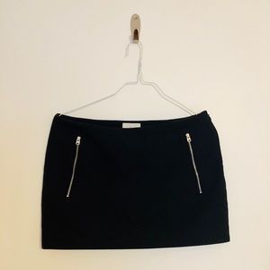 Wilfred Black Clairaut Mini Skirt